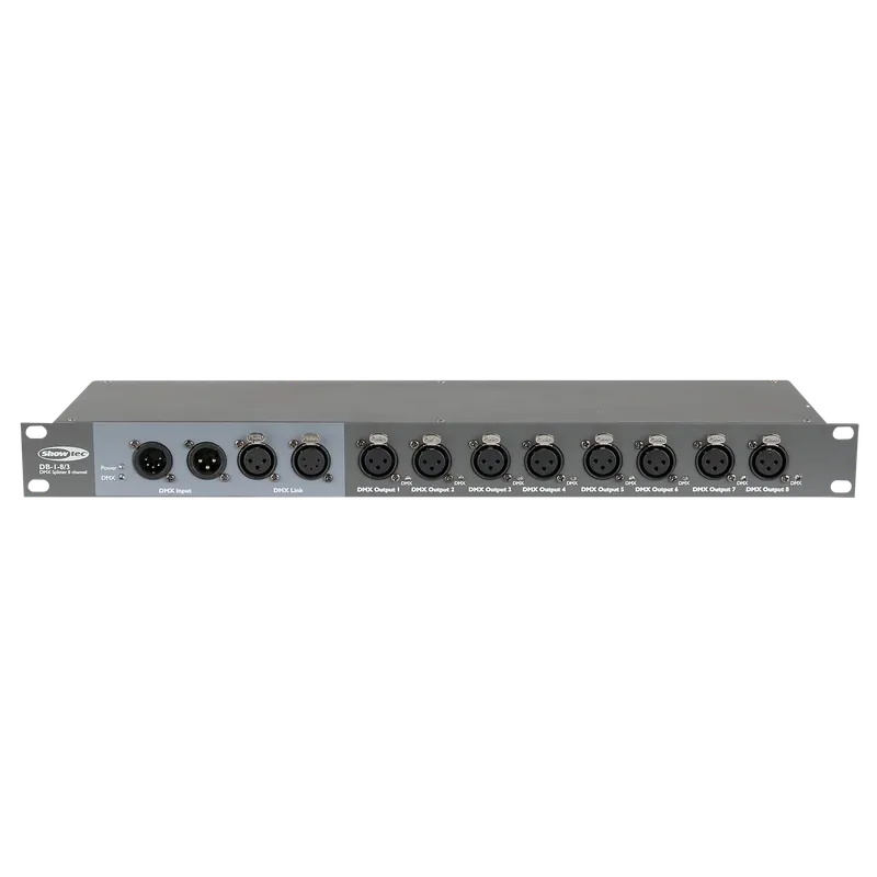 Super-Preis SHOWTEC DB-1-8 DMX-Booster mit 8 Kanälen DMX-Booster mit 8 Kanälen
