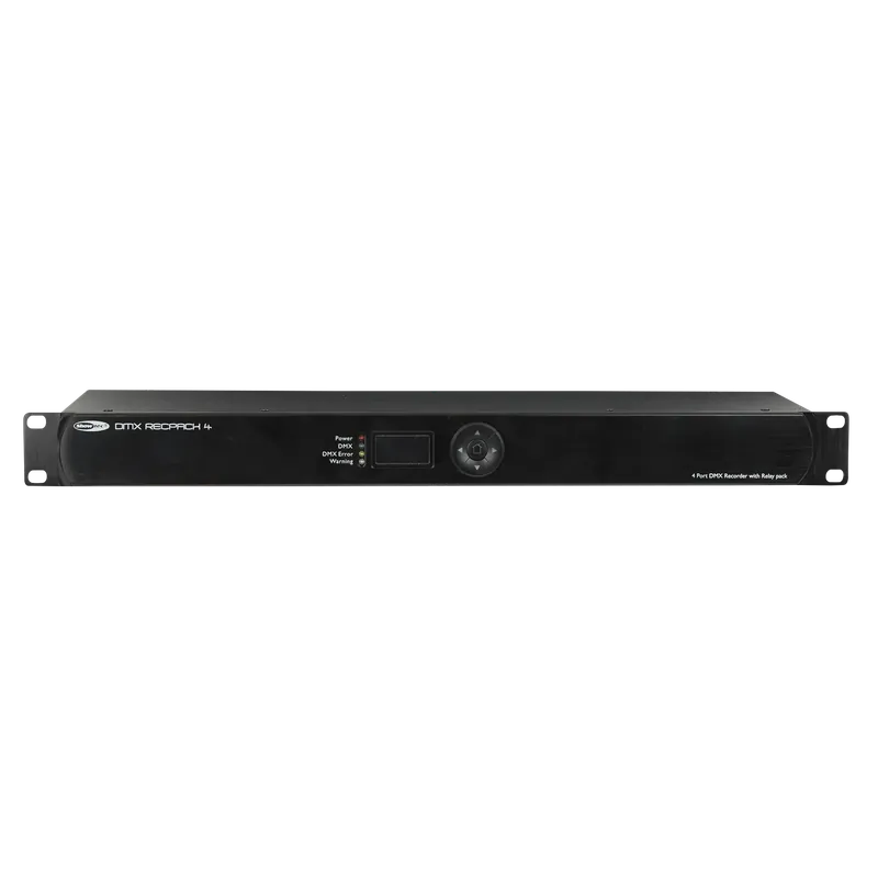 SHOWTEC DMX Recpack 4 DMX-Recorder mit programmierbarem Switch-Pack DMX-Recorder mit programmierbarem Switch-Pack Super-Preis
