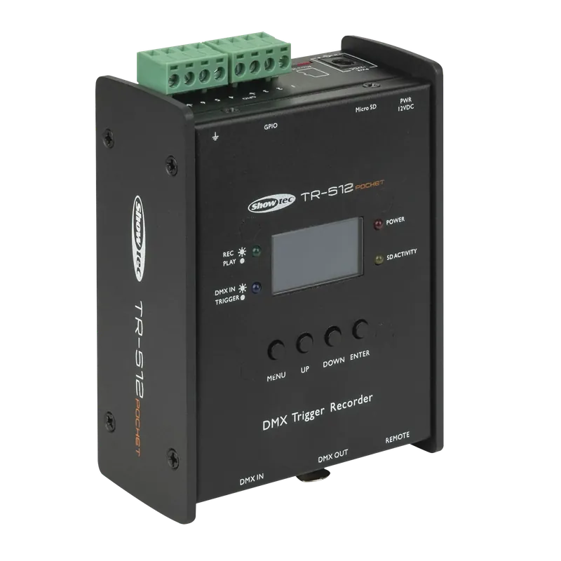 SHOWTEC TR-512 Pocket DMX-Trigger/Rekorder Neue Kollektion