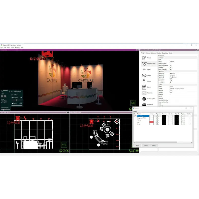 Top-Angebot CAPTURE Upgrade to Capture Symphony 2026 Software für Lichtsteuerung und -design
