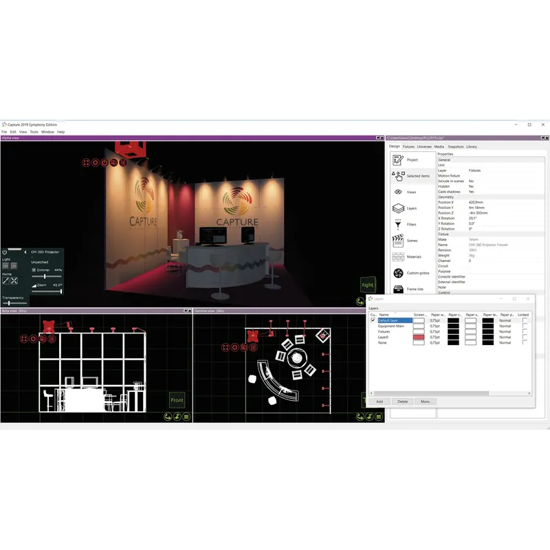 Kostenfreie Lieferung CAPTURE Solo 2026 Software für Lichtsteuerung und -design