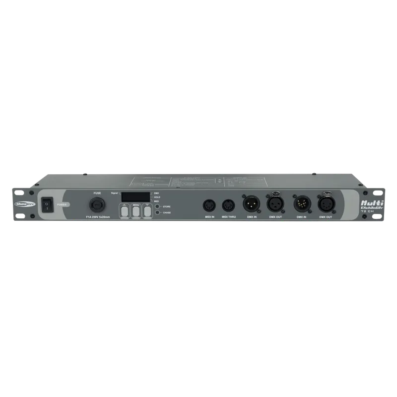 Expressversand SHOWTEC Multi Exchanger DMX512 zu 72-Kanal ANALOG Ausgang DMX512 zu 72-Kanal ANALOG Ausgang