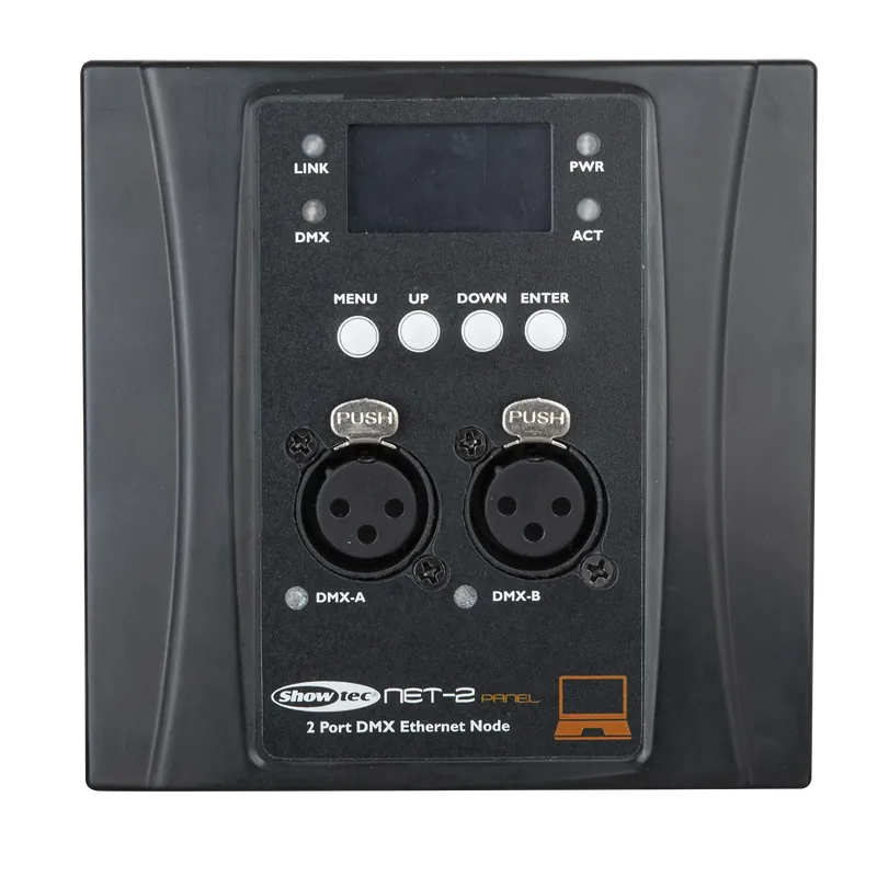 SHOWTEC NET-2 Panel 3-polig - schwarzes Gehäuse 3-polig - schwarzes Gehäuse Gratis Versand