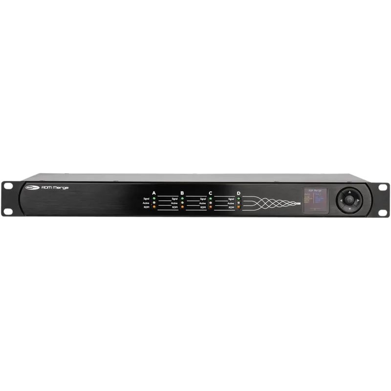 Direkt Vom Hersteller SHOWTEC RDM Merge 4-zu-2-DMX-Merger mit RDM (5-polig)
