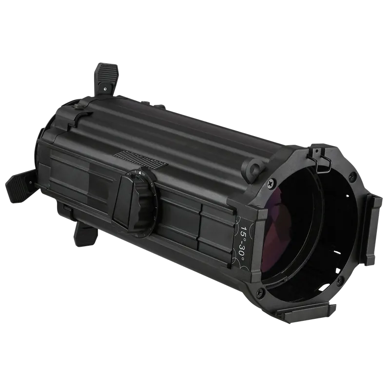 Zertifiziert SHOWTEC Zoom Objektiv Linse für Performer Profile 15°-30° Manuell steuerbares Zoom-Objektiv Linse