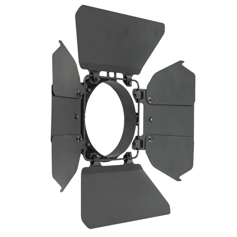 Sofort Bestellen SHOWTEC Barndoor für Performer 1500 Fresnel Schwarzes, achtblättriges Flügeltor aus Metall