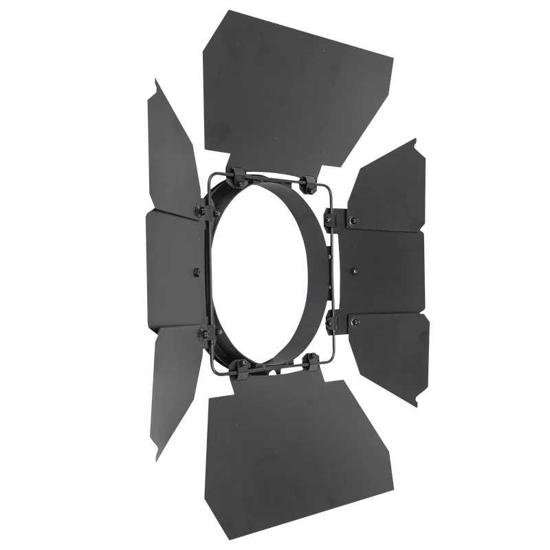SHOWTEC Barndoor für Performer 2500 Fresnel Schwarzes achtblättriges Flügeltor aus Metall mit scharfen Konturen Billig