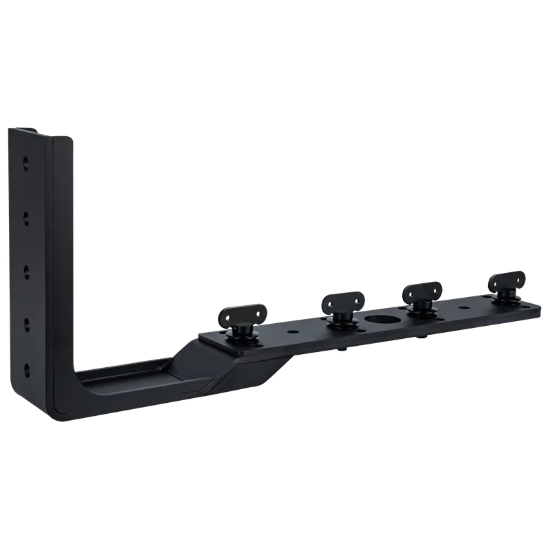 Kracherpreis INFINITY L-Halterung für Raccoon S420/4 und W40/4 Aluminium - schwarz