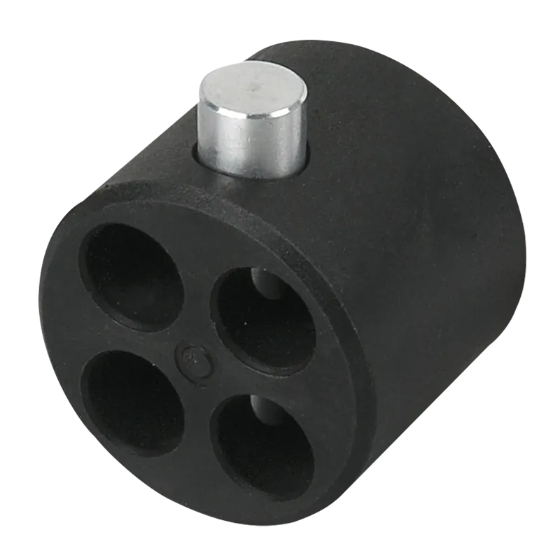 Finale Aktion WENTEX 4-Point Connector Schwarz Schwarz