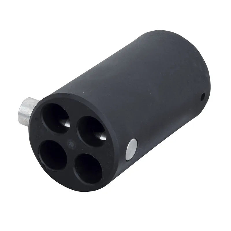Billig WENTEX 4-Wege-Stecker Ersatzteil Ø 45,7 mm Schwarz