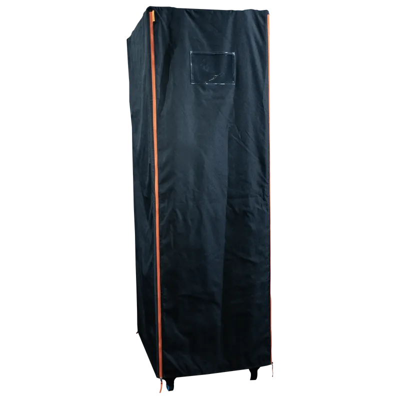 WENTEX P&D Trolley-Abdeckung Für Pipe & Drape Transportwagen - schwarz/orange Super-Preis