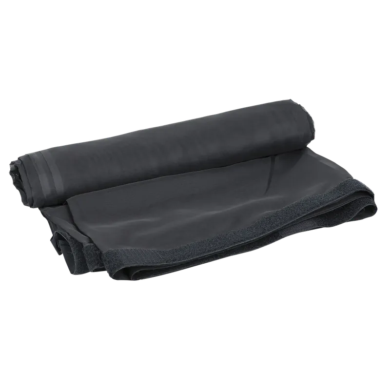 SHOWGEAR Voile CS Vorhang, 55 g/m² Schwarz - 300 x 300 cm (B x H) - glatt Kracherpreis