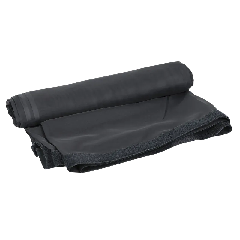 SHOWGEAR Voile CS Vorhang, 55 g/m² Schwarz - 300 x 400 cm (B x H) - glatt Letzte Chance