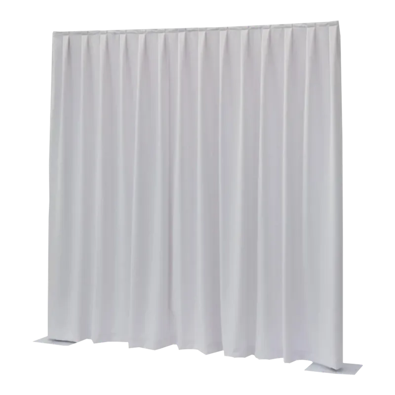Begrenztes Angebot WENTEX P&D Vorhang MGS 175 g/m² Weiß - 330 x 500 cm (B x H) - gewellt