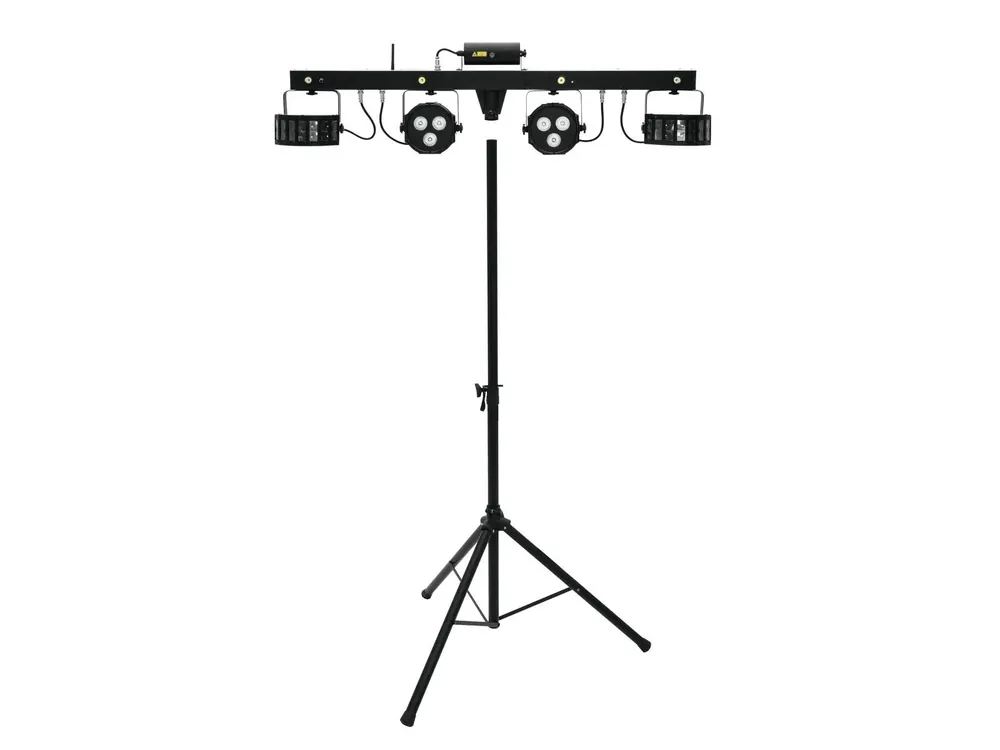 EUROLITE Set LED KLS Laser Bar FX + M-3 Boxenhochständer Abverkauf