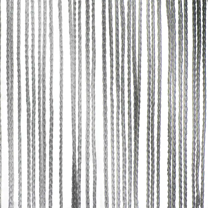 Jetzt Kaufen WENTEX Fadenvorhang Grau, 220 g/m² 300 x 600 cm (B x H) - glatt