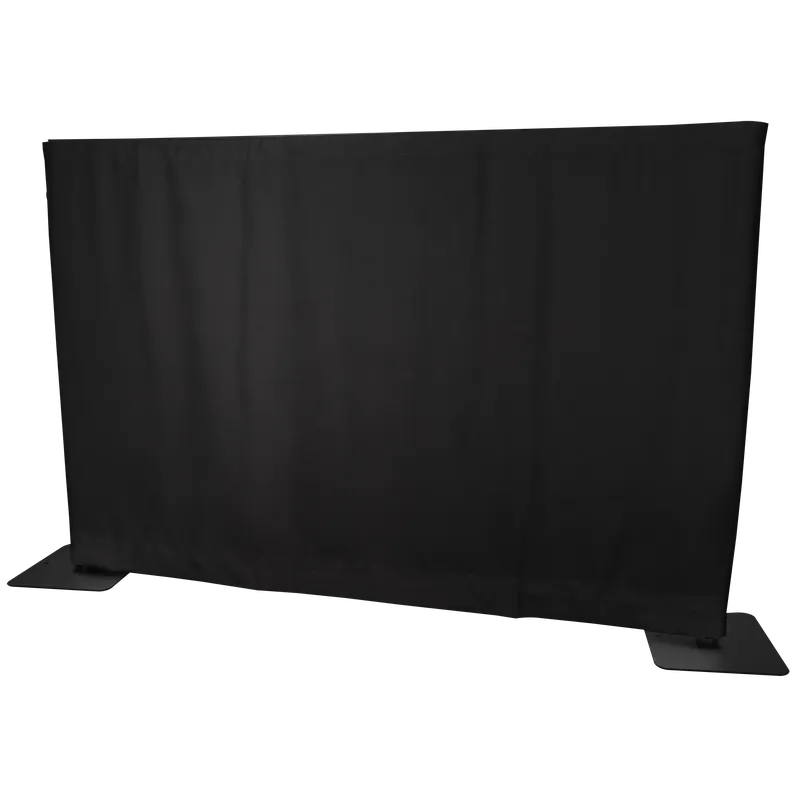 WENTEX P&D Vorhang MGS 175 g/m² Schwarz - 280 x 120 cm (B x H) - glatt Meistverkauft