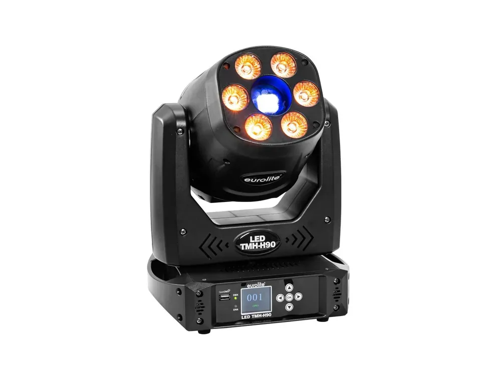 EUROLITE LED TMH-H90 Hybrid Moving-Head Spot/Wash COB Beliebt