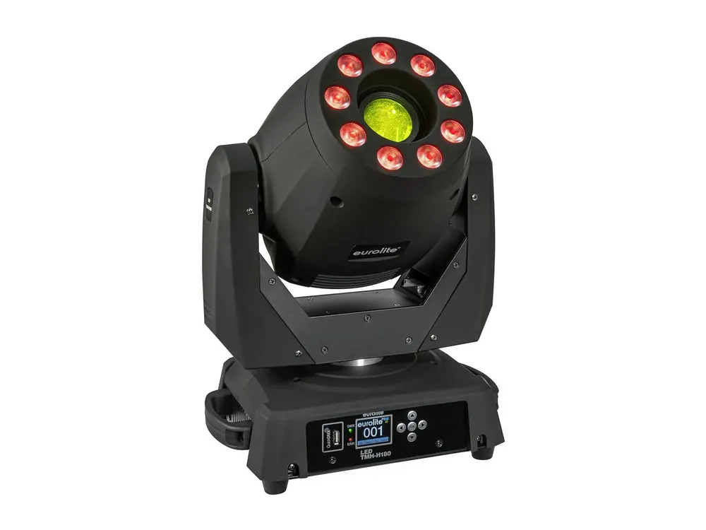 Beliebt EUROLITE LED TMH-H180 Hybrid Moving-Head Spot/Wash COB