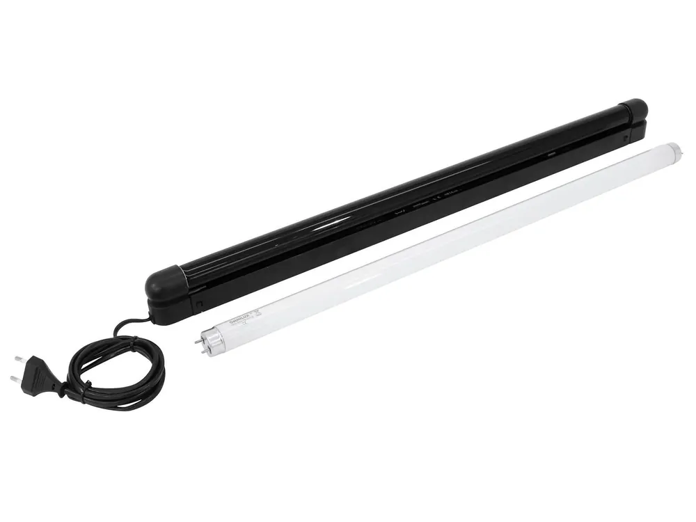 Günstig EUROLITE Komplettset 60cm 18W slim UV und weiß
