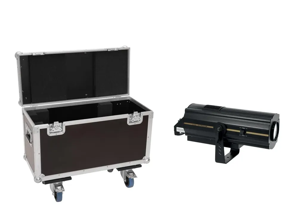 Versand Am Gleichen Tag EUROLITE Set LED SL-160 Search Light + Case mit Rollen