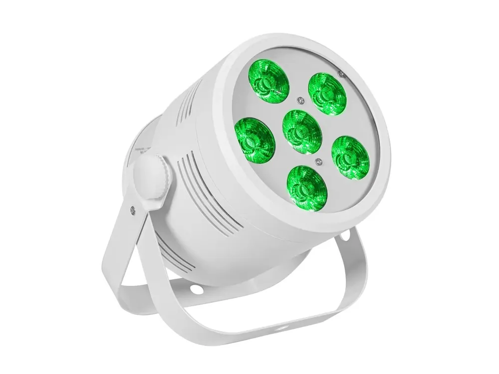 Begrenztes Angebot EUROLITE LED Silent Par 6 QCL Floor ws