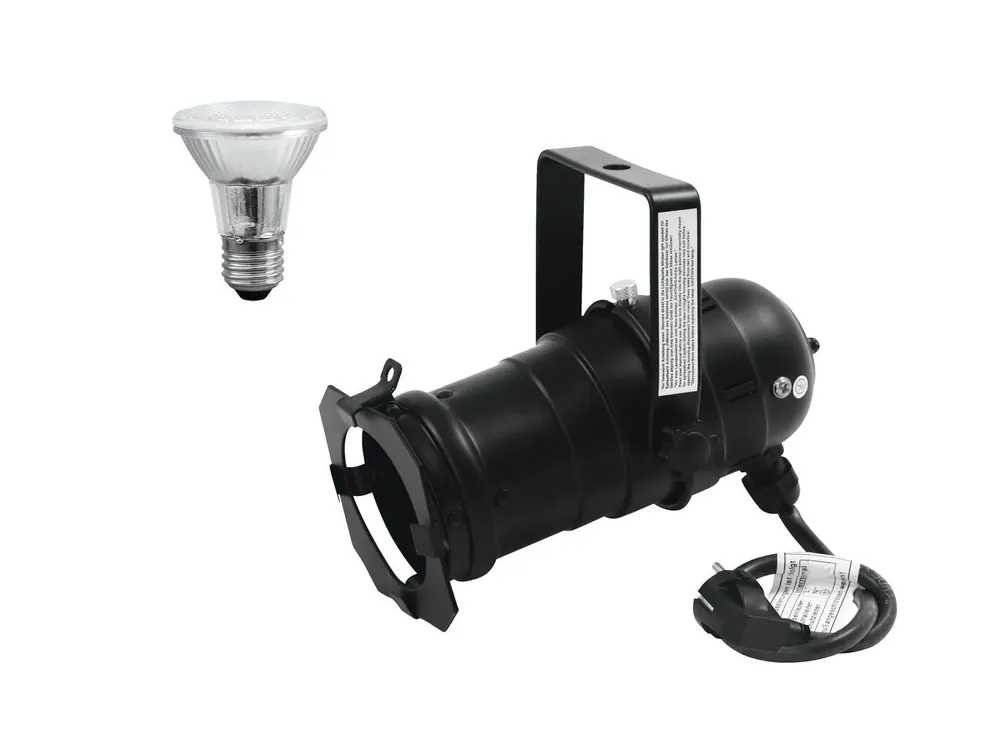 EUROLITE Set PAR-20 Spot sw + PAR-20 230V SMD 6W E-27 LED 3000K Kostenfreie Lieferung