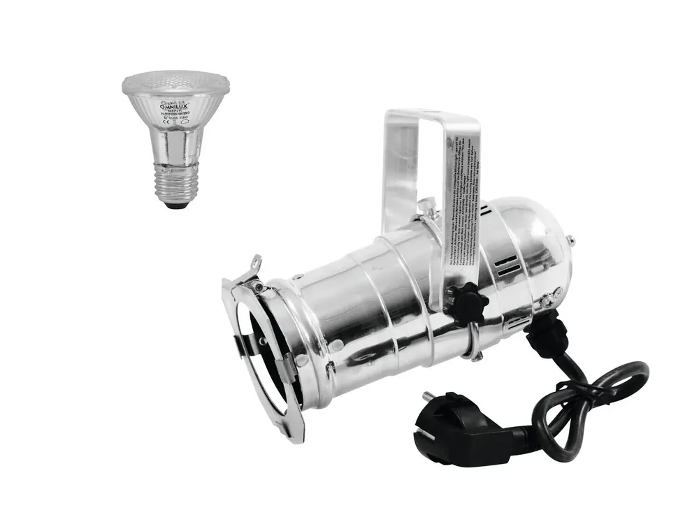 Knallerangebot EUROLITE Set PAR-20 Spot sil + PAR-20 230V SMD 6W E-27 LED 6500K