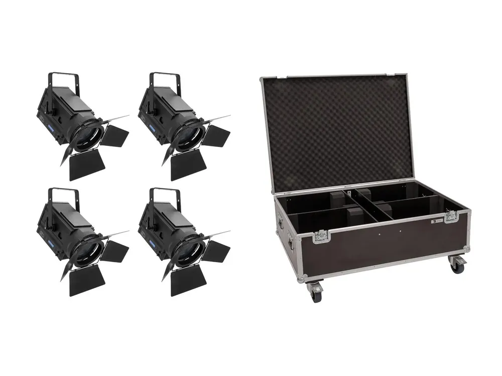 EUROLITE Set 4x LED THA-150F + Case Jetzt Kaufen