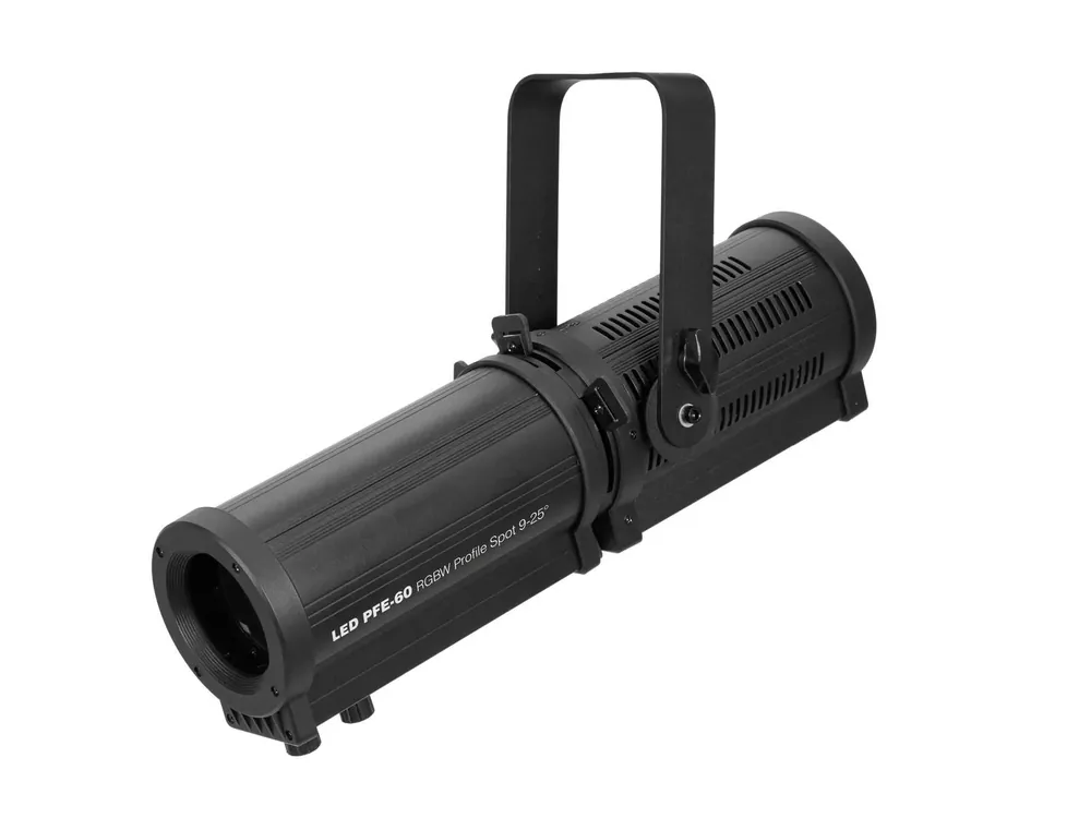 Kostenfreie Lieferung EUROLITE LED PFE-60 RGBW Profile Spot 9-25°