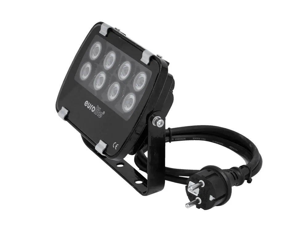 Kostenloser Versand EUROLITE LED IP FL-8 3000K 30°