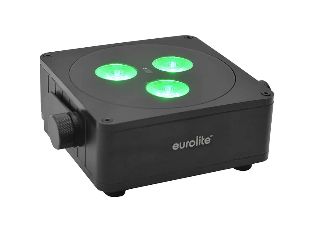 EUROLITE AKKU IP Flat Light 3 sw Direkt Vom Hersteller