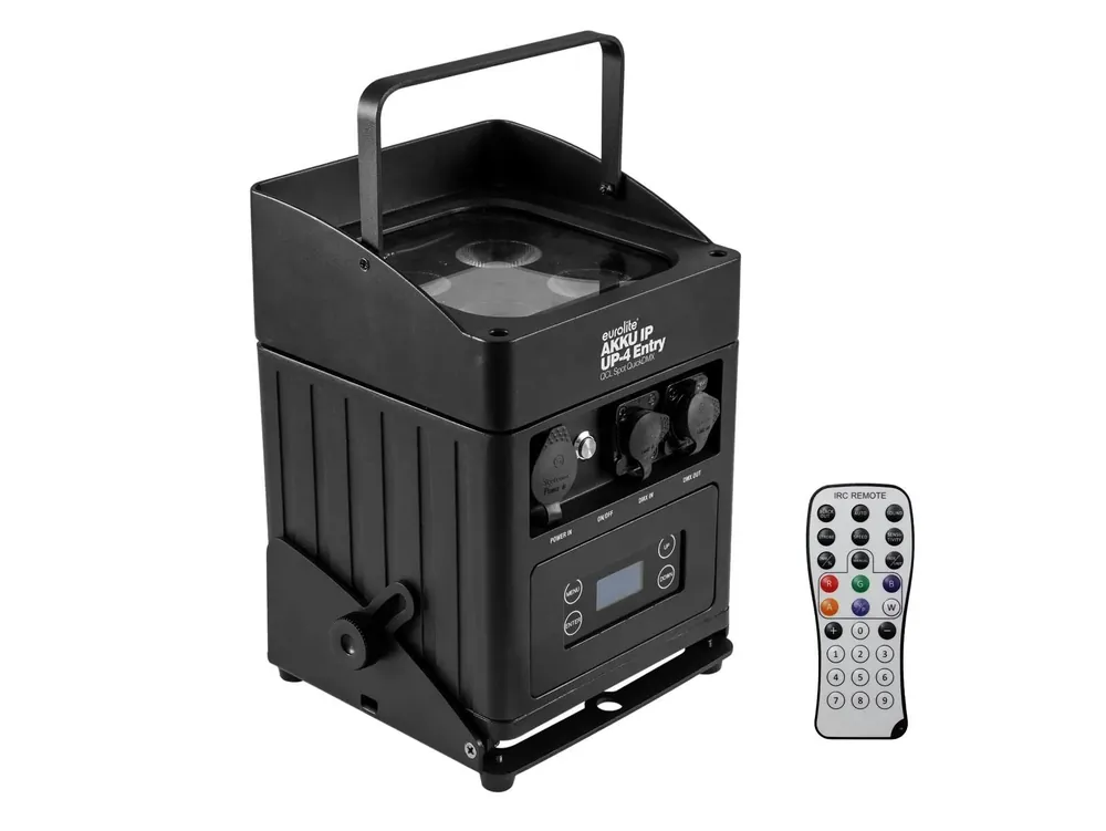 Preiswert EUROLITE AKKU IP UP-4 Entry QCL Spot QuickDMX