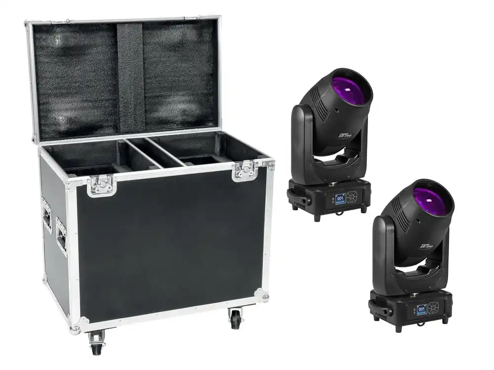 EUROLITE Set 2x TMH XB-280 + Case Highlight