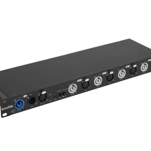 Ausverkauf EUROLITE DMX Power Splitter 4x4 5-pol XLR