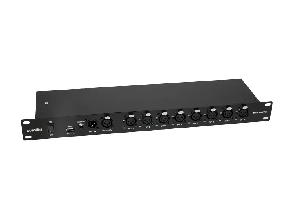 Neuheit EUROLITE DMX Split 8X Splitter 3pol