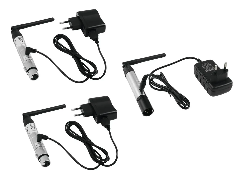 Knallerangebot EUROLITE Set QuickDMX 1x Sender + 2x Empfänger