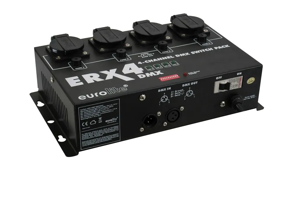 Sichere Zahlung EUROLITE ERX-4 DMX Switchpack