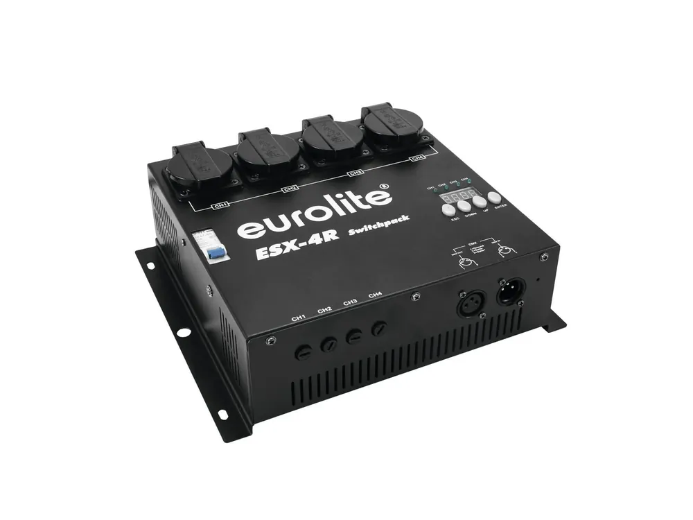 Geprüft EUROLITE ESX-4R DMX RDM Switchpack
