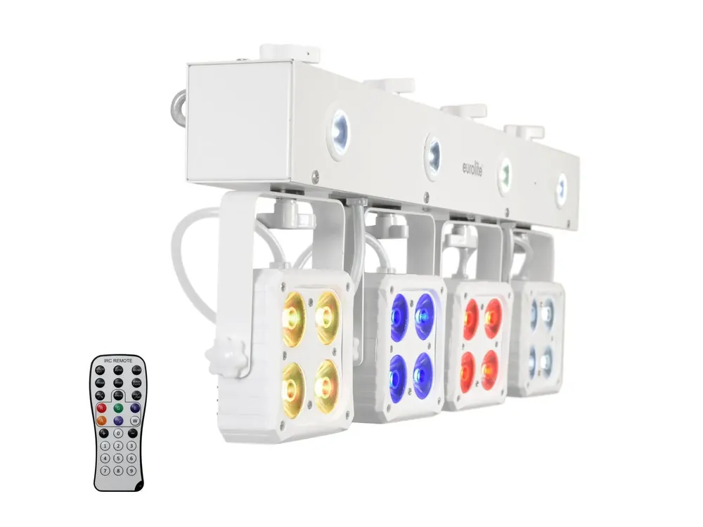Kostenloser Versand EUROLITE LED KLS-180 Kompakt-Lichtset ws