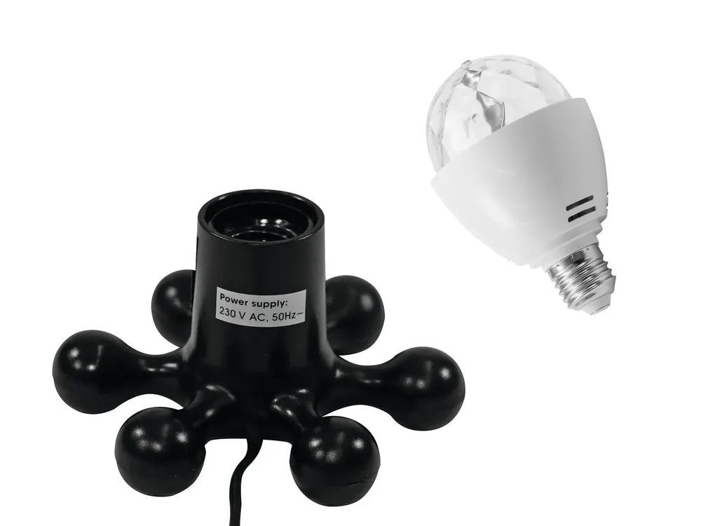 Heißes Angebot EUROLITE Set LED BC-1 RGB + Hexopus Fassung schwarz