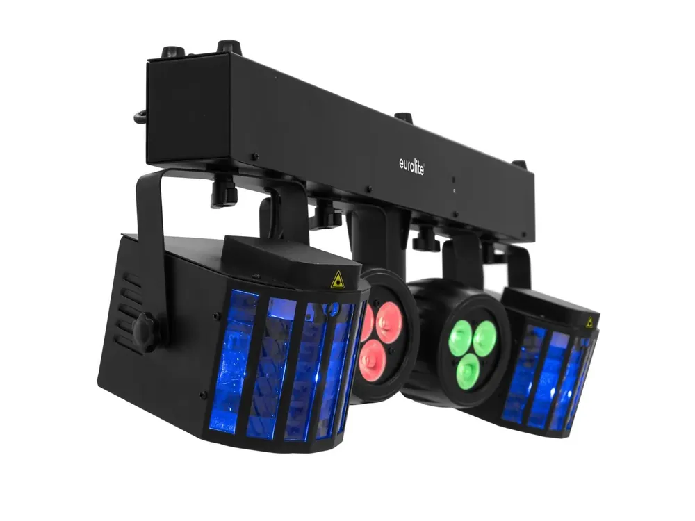 Aktuell EUROLITE LED KLS-120 Laser FX II Kompakt-Lichtset