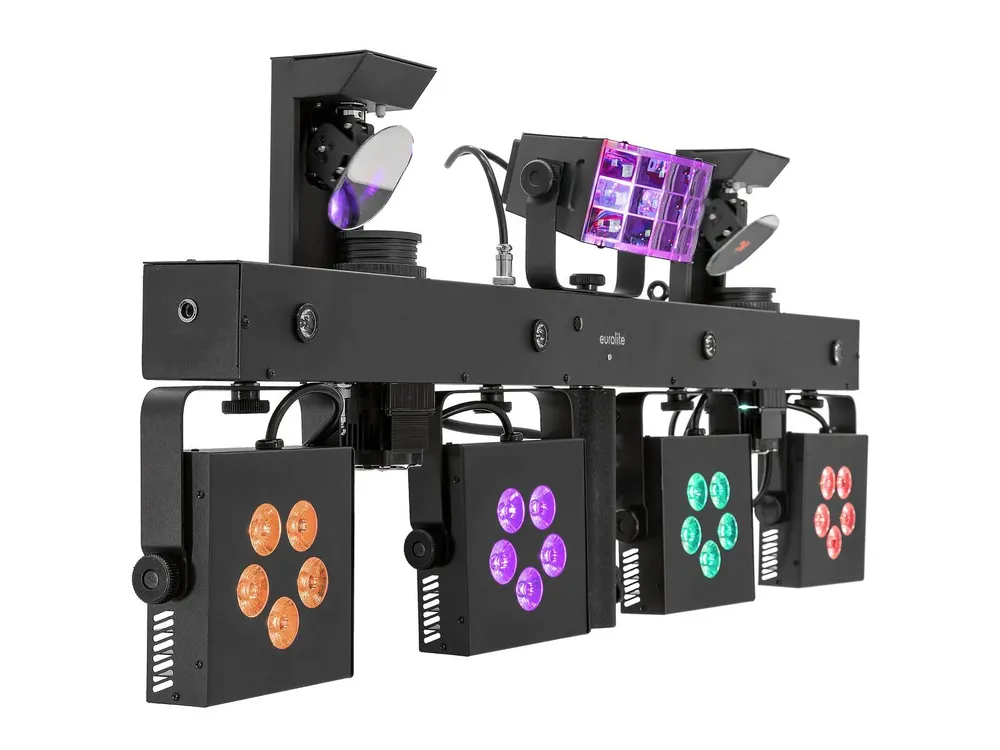 Aktuell EUROLITE LED KLS Scan Pro Next FX Kompakt-Lichtset