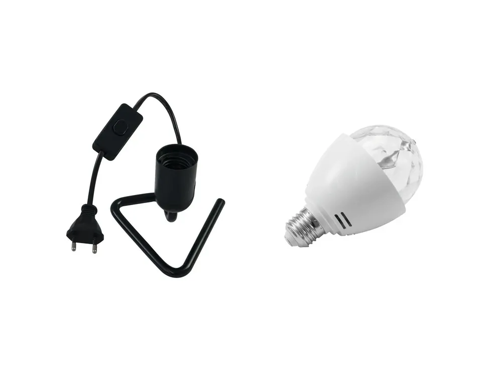 EUROLITE Set LED BC-1 RGB + Triangle Fassung schwarz Direktkauf