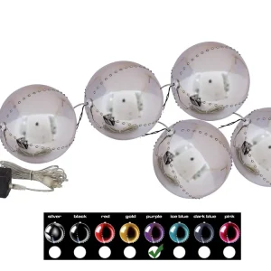 Bestseller EUROPALMS LED Snowball 8cm, lila 5x