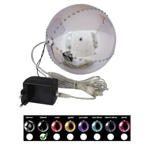 EUROPALMS LED Snowball 15cm, schwarz Jetzt Kaufen
