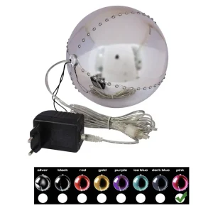 Top-Seller EUROPALMS LED Snowball 15cm, rosa