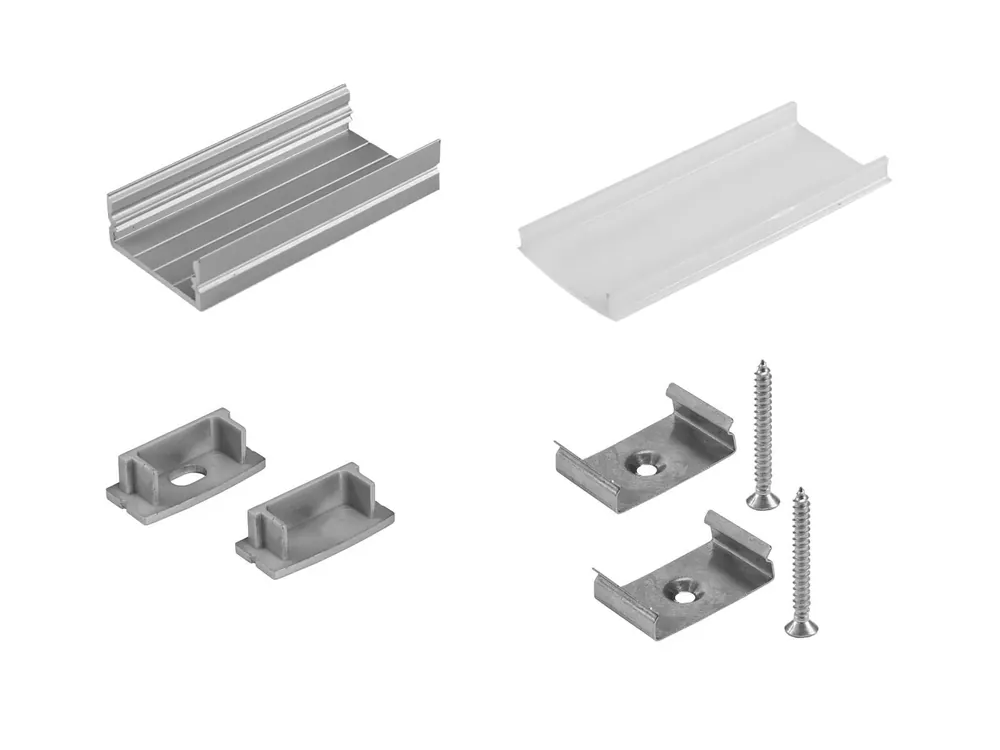 EUROLITE Montageset U-Profil 20mm für LED Strip Schnäppchen