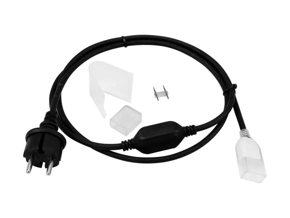 Neuheit EUROLITE LED Neon Flex 230V Slim Netzkabel mit Stecker