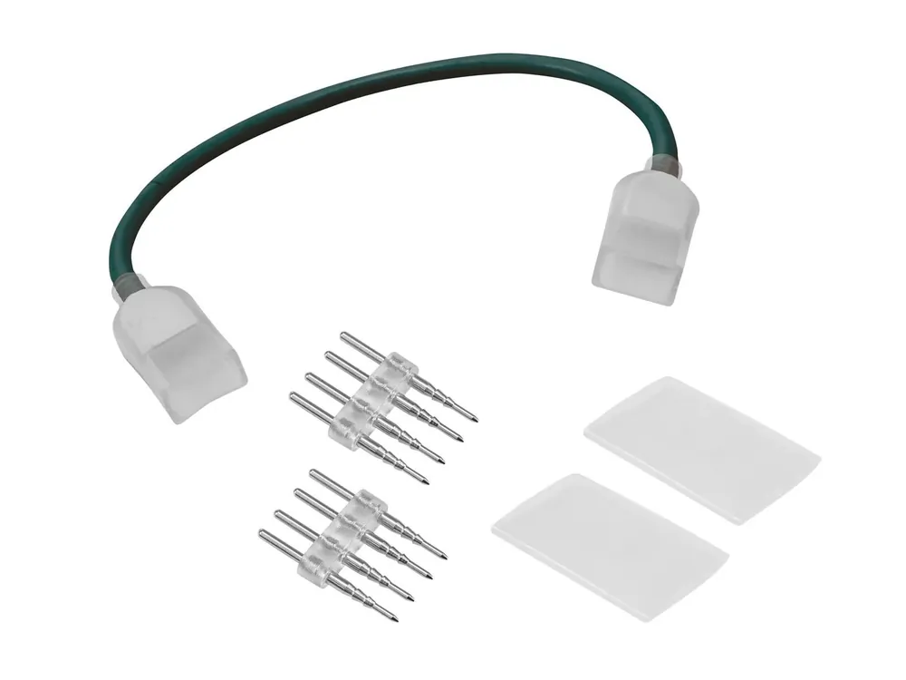 Sonderaktion EUROLITE LED Neon Flex 230V Slim RGB flexibler Verbinder